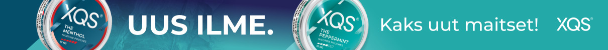 SNUS nikotiinipadjad XQS The Menthol and The Peppermint