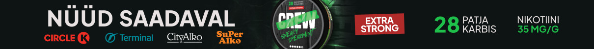 CREW Sneaky Spearmint Hyper Strong hulgis