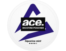 SNUS Nikotiinipadjad <br> ACE Superwhite <br> Liquorice Mint