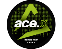 SNUS nikotiinipadjad ACE X Double Mint