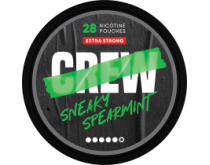 SNUS Nicotine Pouches <br> CREW  <br> Sneaky Spearmint