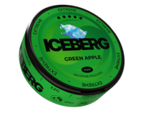 SNUS Nicotine Pouches Iceberg Mini Green Apple