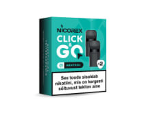 Nicorex Click & GO kapslid 2pakk (mentool)