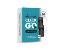 Nicorex Click & GO kapslid 2pakk (topeltmentool)