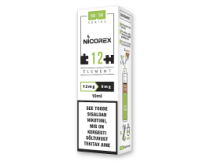 E-liquid <br> NICOREX ELEMENT <br> 50VG/50PG <br> 12mg -> 9mg