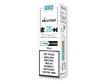 E-liquid <br> NICOREX ELEMENT <br> 70VG/30PG <br> 20mg -> 15mg