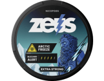 SNUS Nikotiinipadjad Zeus Arctic Freeze extra strong