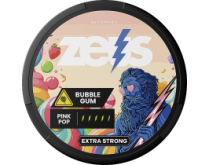 Zeus nicotine pouches Bubble Gum Extra Strong