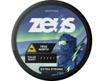 SNUS Nikotiinipadjad Zeus True North extra strong