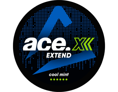 SNUS Nikotiinipadjad  ACE X  Cool Mint Extend 