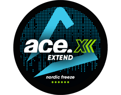 SNUS Nikotiinipadjad ACE X Nordic Freeze Extend 