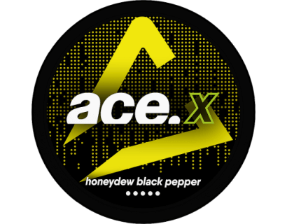 SNUS Nikotiinipadjad  ACE X  Honeydew Black Pepper