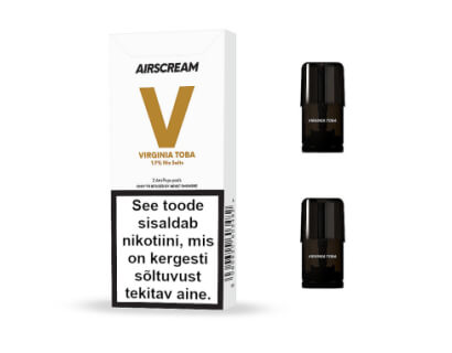 AIRSCREAM AirsPops  Virginia padrunid 2tk