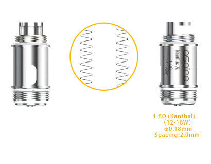 Aspire Nautilus X  1,8 ohm