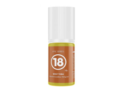 Nicorex Epic West Toba e-liquid with nicotine salt