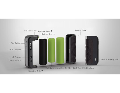 Augvape Foxy One mod (ilma akuelementideta)