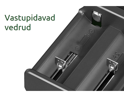 Akuelementide laadija Golisi S2
