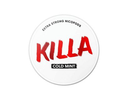 SNUS Nikotiinipadjad  KILLA  Cold Mint Extreme