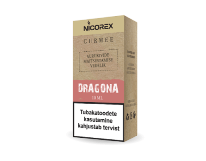 Nicorex Gurmee Dragona shisha steam stones flavouring liquid