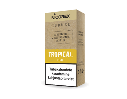 Nicorex Gurmee Tropical aurukivide maitsestamise vedelik