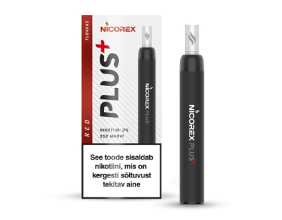 Nicorex Plus+ RED  э-сигарета