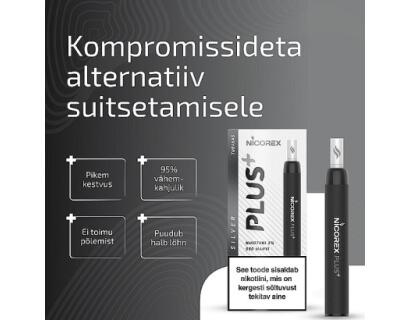 Nicorex Plus+ SILVER  e-sigaret