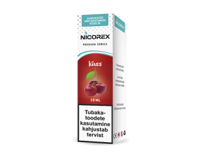 Nicorex Premium Kirss aurukivide maitsestamise vedelik