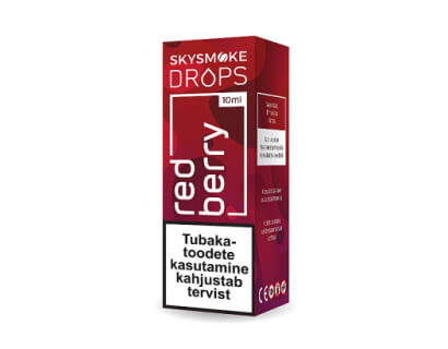 SKYsmoke Drops Red Berry shisha steam stones flavouring liquid