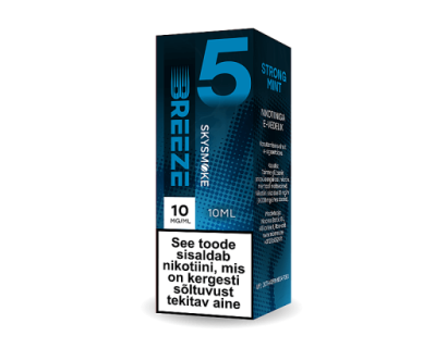 E-vedelik SKYsmoke Breeze 5 Strong Mint