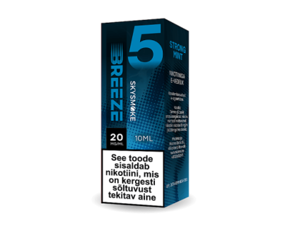 E-vedelik SKYsmoke Breeze 5 Strong Mint