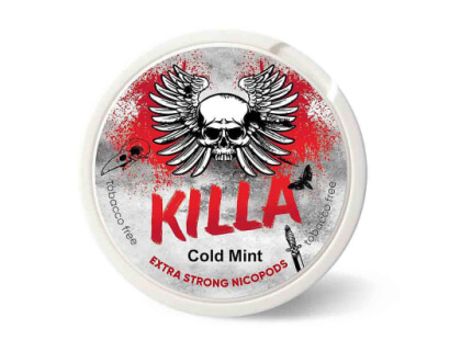 SNUS Nikotiinipadjad  KILLA  Cold Mint Extreme