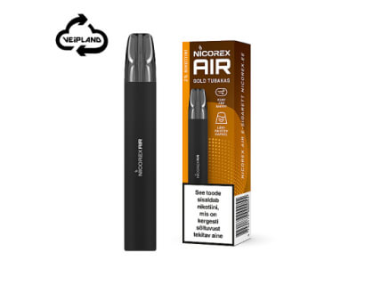 Nicorex AIR e-cigarette Gold Tobacco