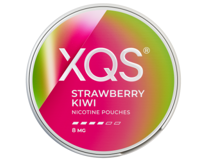 SNUS nicotine pouches XQS Strawberry Kiwi