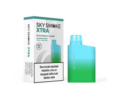 электронная сигарета SKYsmoke XTRA ледяной ментол
