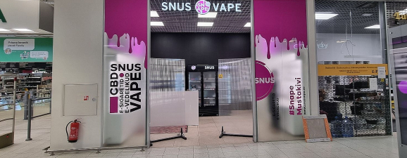 SNUSVAPE Mustakivi Prisma