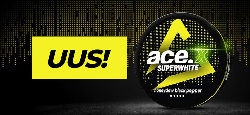 ACE X sarja uusim maitse - Honeydew Black Pepper