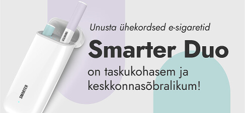 Smarter Duo – innovaatiline tubaka alternatiiv, mis muudab veipimise lihtsaks ja mitmekülgseks